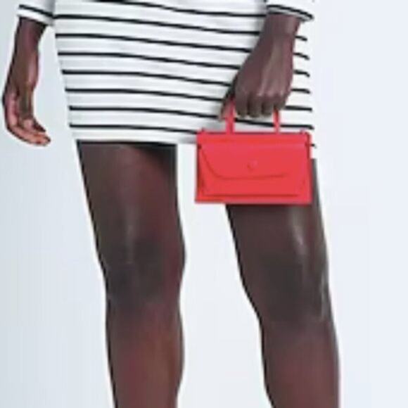 Opening Ceremony Red Razor Clam shoulder bag - Picture 1 of 6